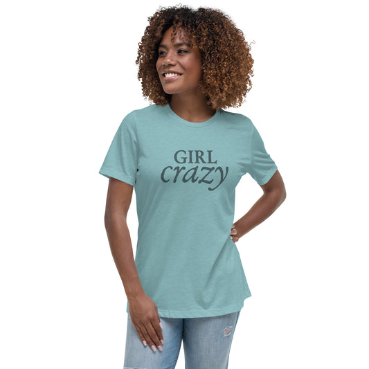 Girl Crazy solid T-Shirt by Belles